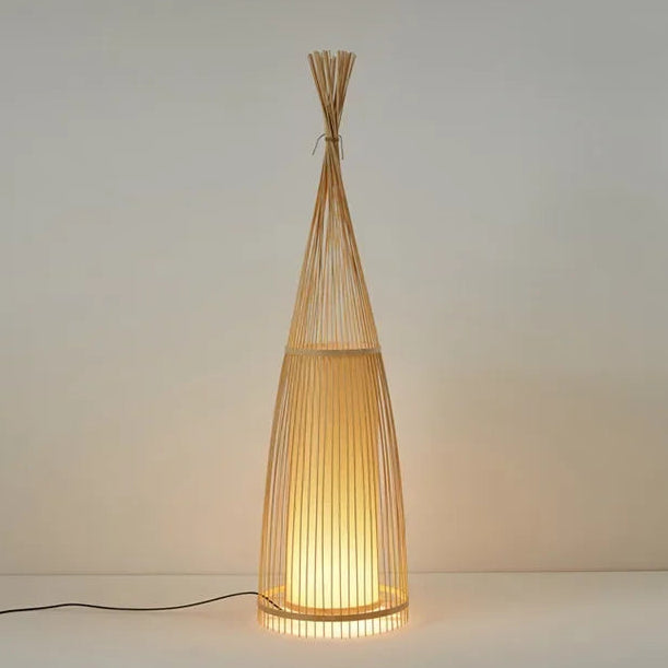 Grande Lampe à poser en Osier | POSEO