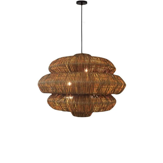 Grande Suspension en Osier | ANTIBES