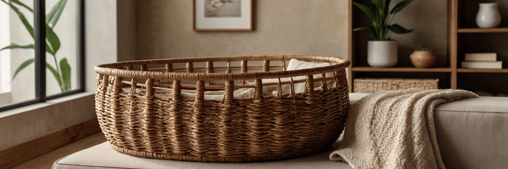 Paniers de Rangement en Osier