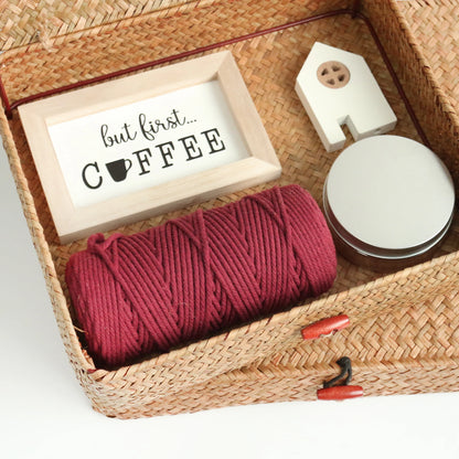 Lot de 2 Grand panier de rangement en Osier | RECTA