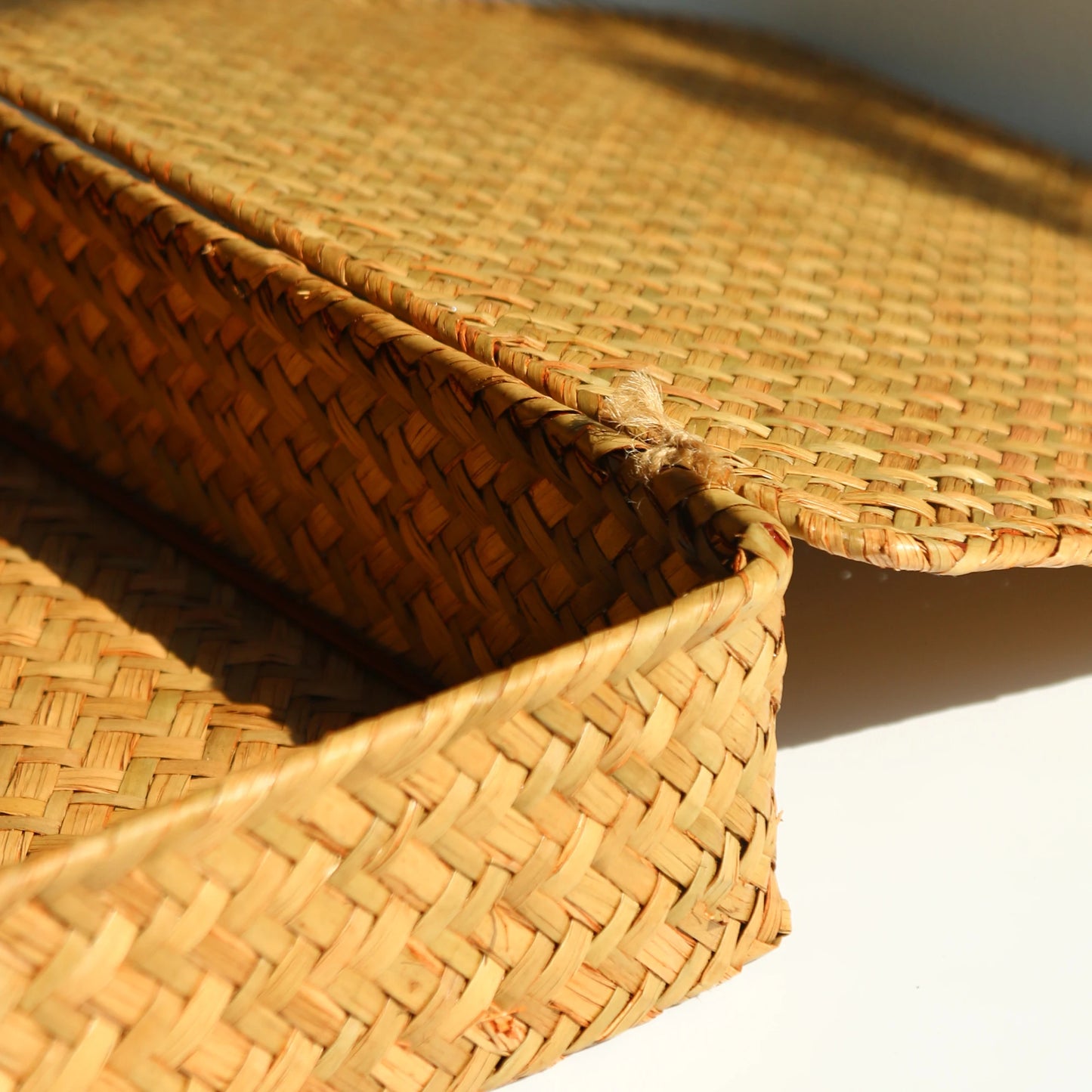 Lot de 2 Grand panier de rangement en Osier | RECTA