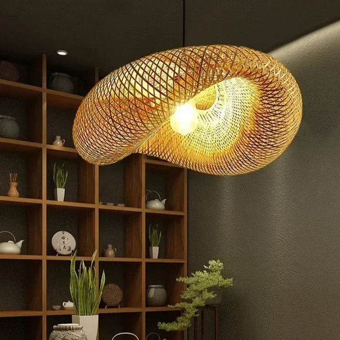 Luminaires suspendus en osier | LIORA