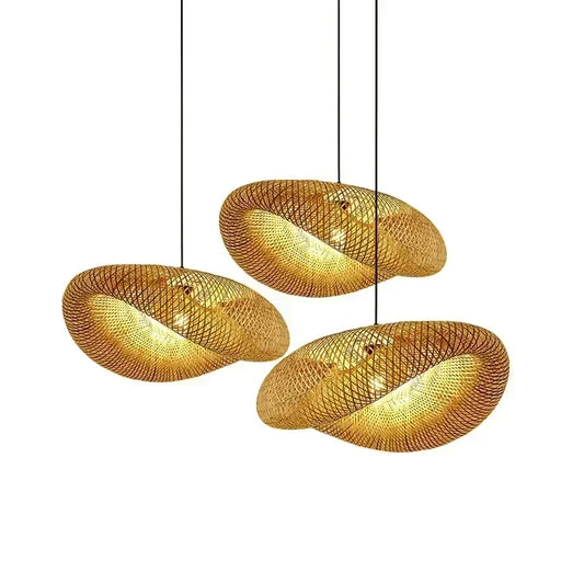 Luminaires suspendus en osier | LIORA