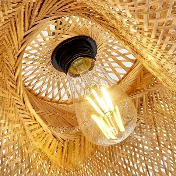 Luminaires suspendus en osier | LIORA