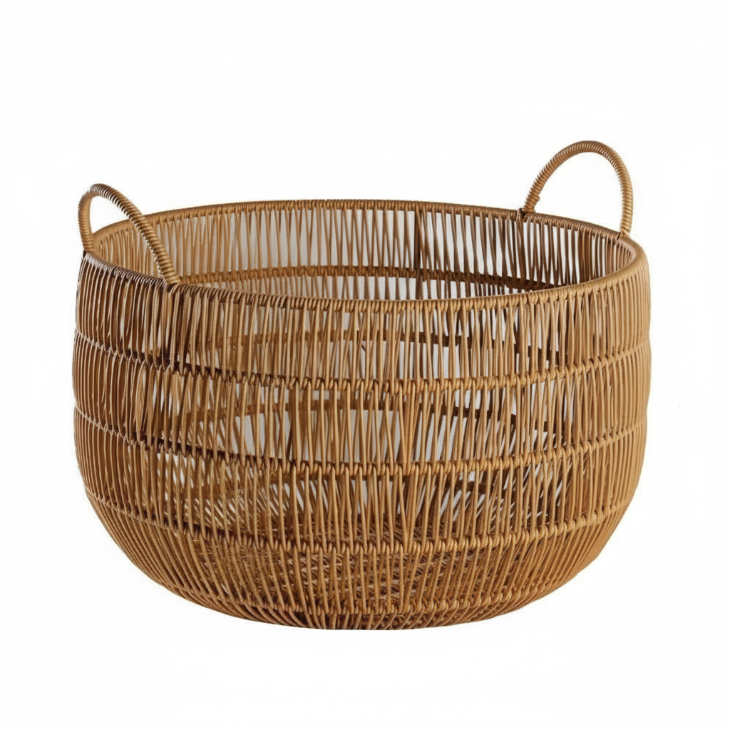 Panier à Linge en Osier | Collection Printemps