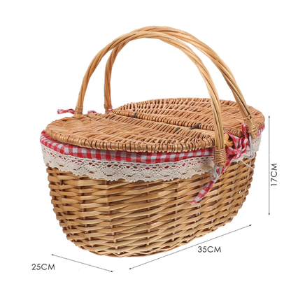 Panier de Pique-nique en Osier | Collection Héritages