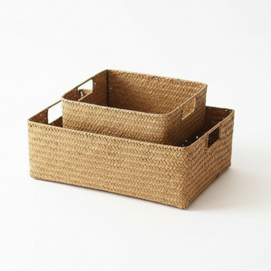 Panier de Rangement avec poignée en osier | PARIS