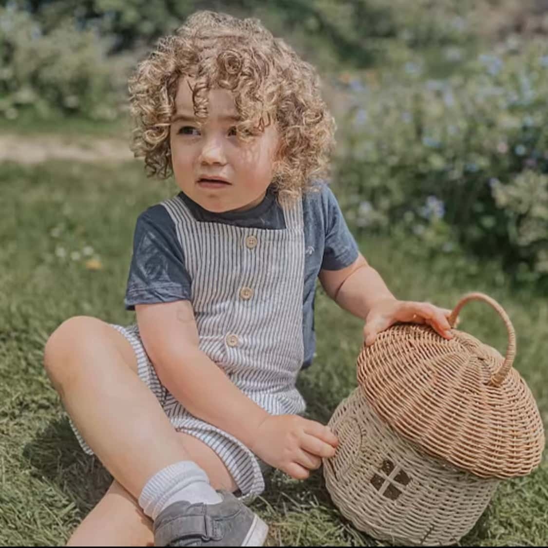 Panier de Rangement en Osier enfant | CHAMPI-MIGNON