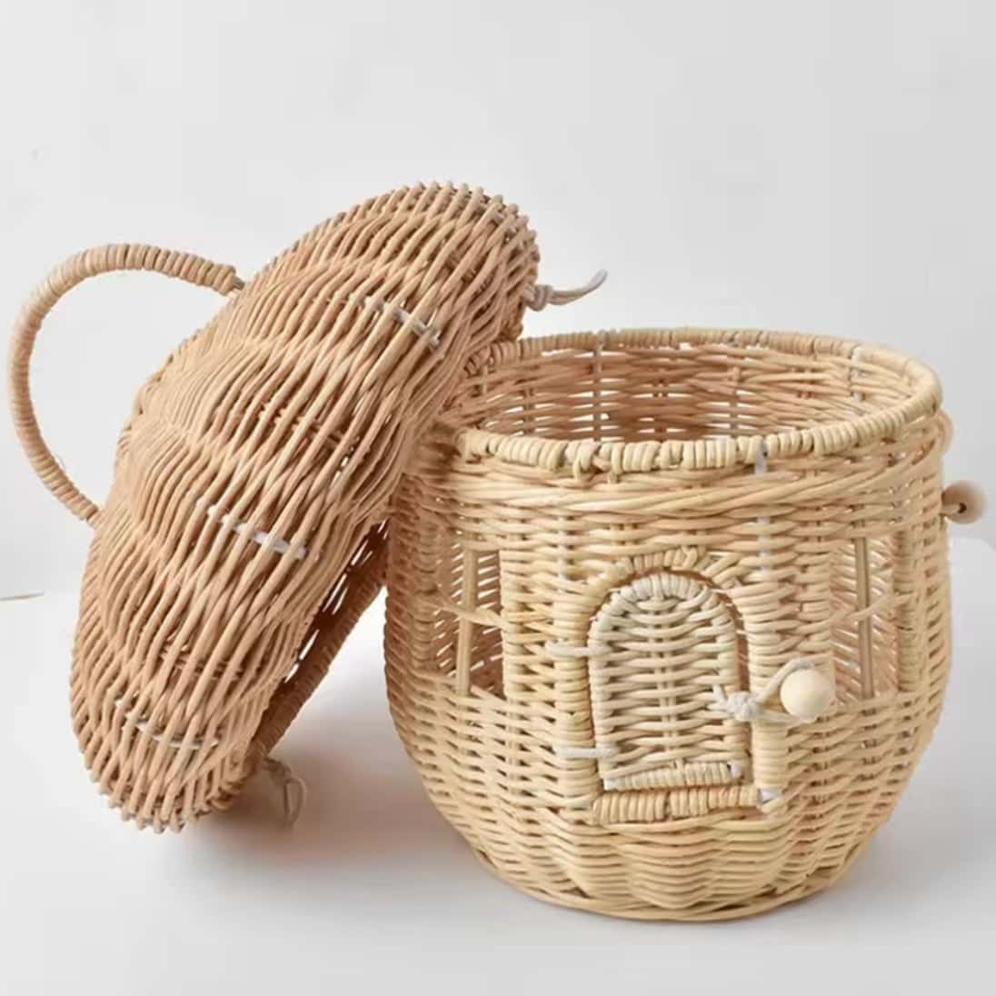 Panier de Rangement en Osier enfant | CHAMPI-MIGNON