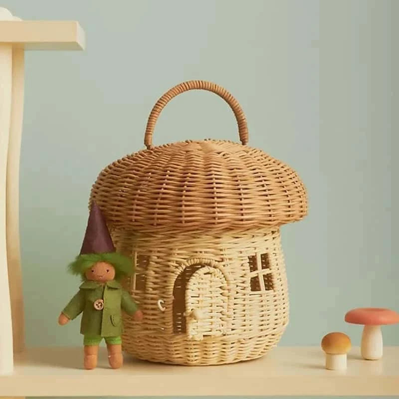 Panier de Rangement en Osier enfant | CHAMPI-MIGNON