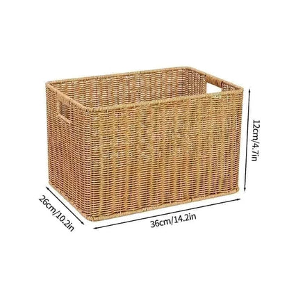 Panier de rangement en osier | Artisanat & Praticité
