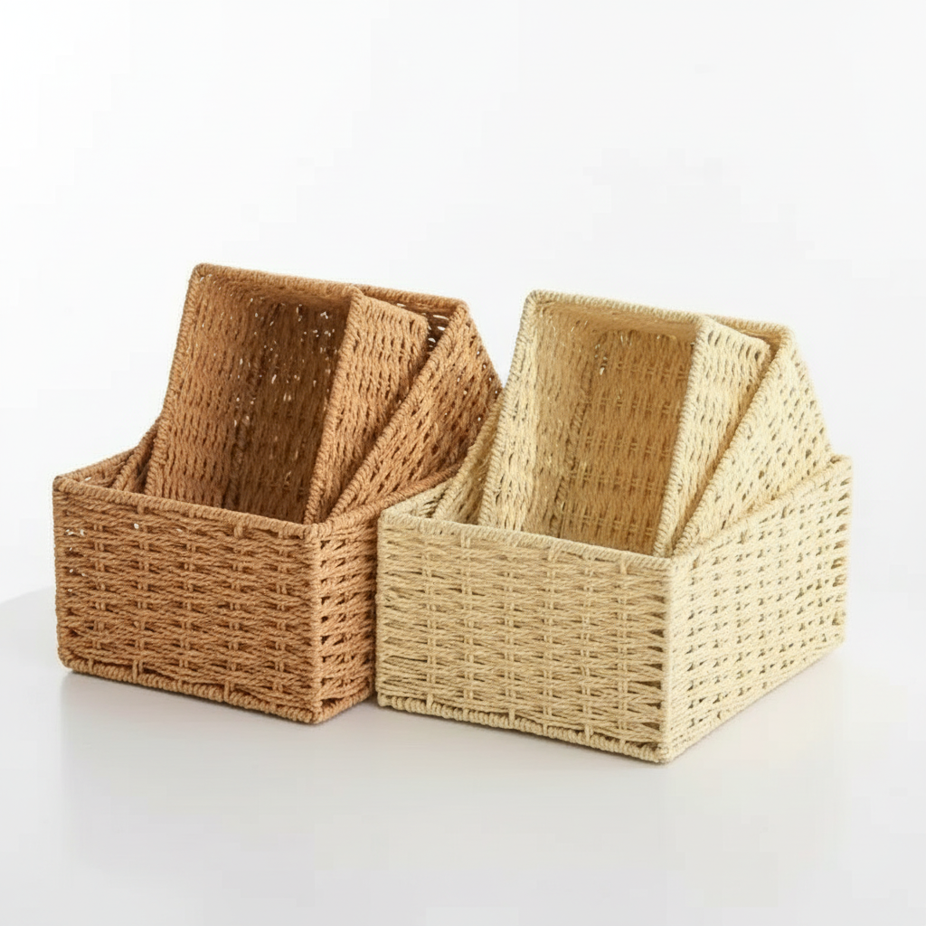 Panier de rangement en osier | LOUNA