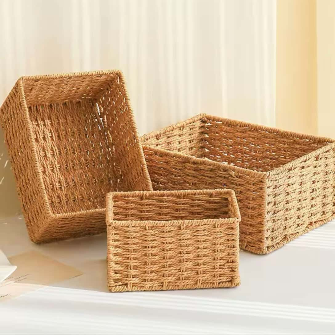 Panier de rangement en osier | LOUNA