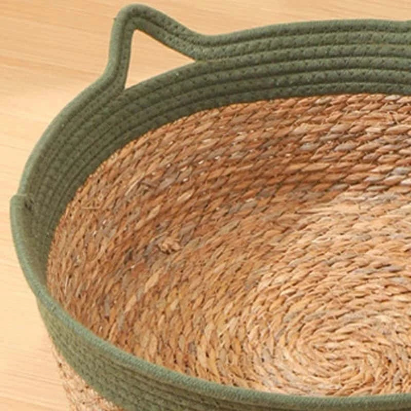 Panier en Osier pour Chat | Collection Prestige