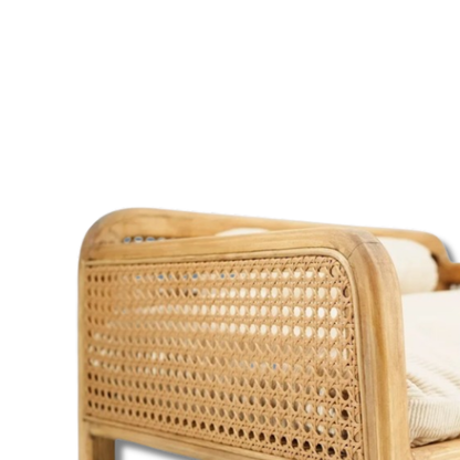 Panier en osier pour chat en forme de banc | ALAMO