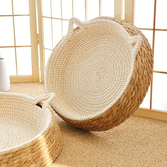 Panier pour Chat en Osier Fait Main | ARIAN