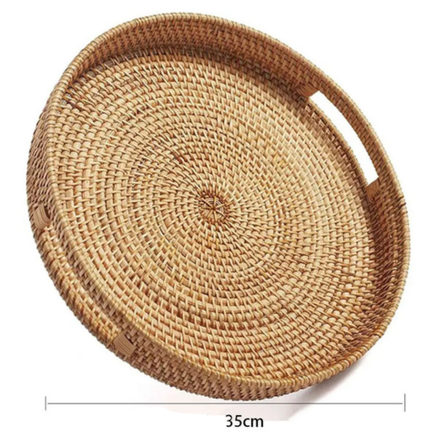 Plateau en Osier rond | PLATEA