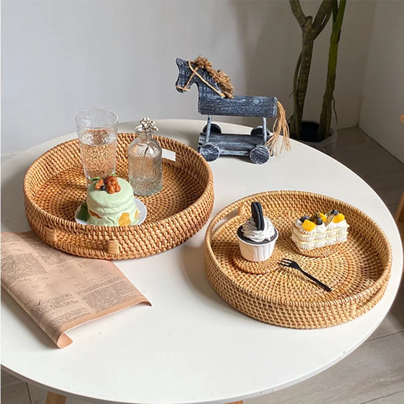 Plateau en Osier rond | PLATEA