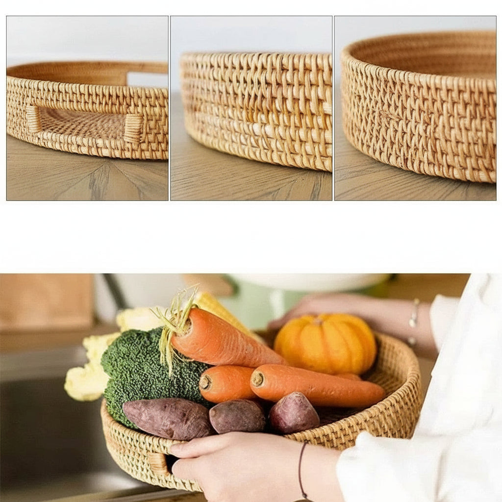 Plateau en Osier rond | PLATEA