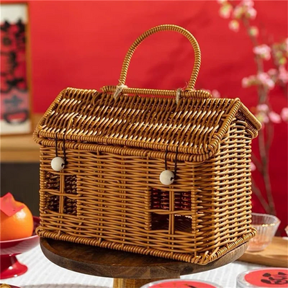 Malle de rangement en forme de maison | MALINA