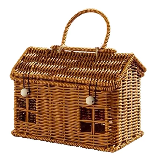 Malle de rangement en forme de maison | MALINA