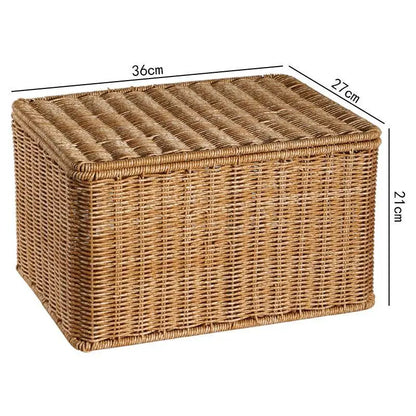 Grande malle de rangement en osier | MALO