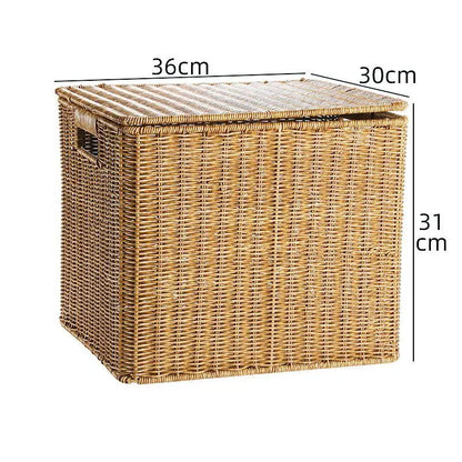 Grande malle de rangement en osier | MALO
