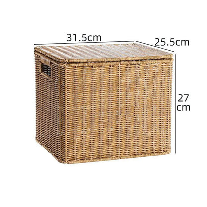Grande malle de rangement en osier | MALO