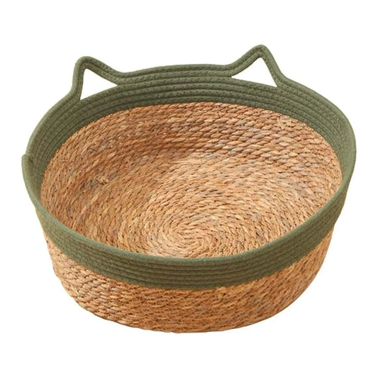 Panier en Osier pour Chat | Collection Prestige