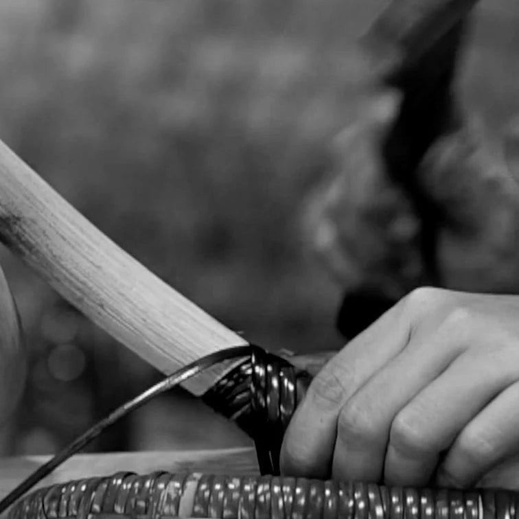 Tabouret en Osier Artisan | BILAMO