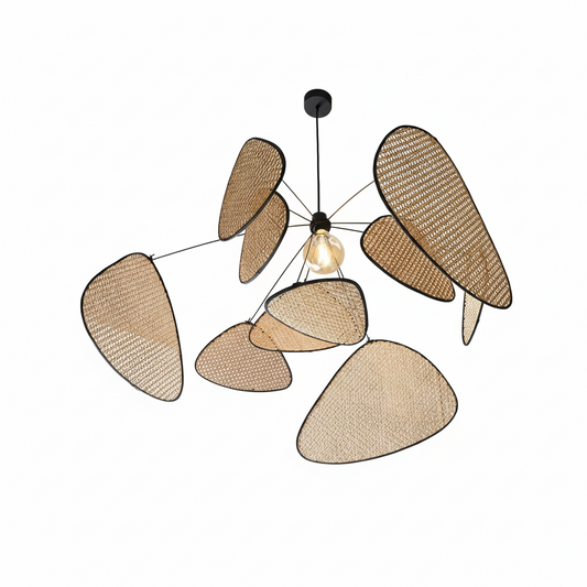 Suspension Aérienne en Osier et Métal | PÉTALA