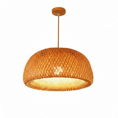 Suspension Demi-Lune en osier | LUNA