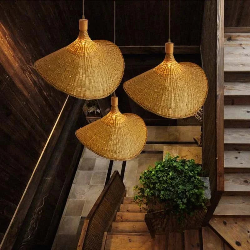 Suspension en Osier Design Asymétrique | ZENITH