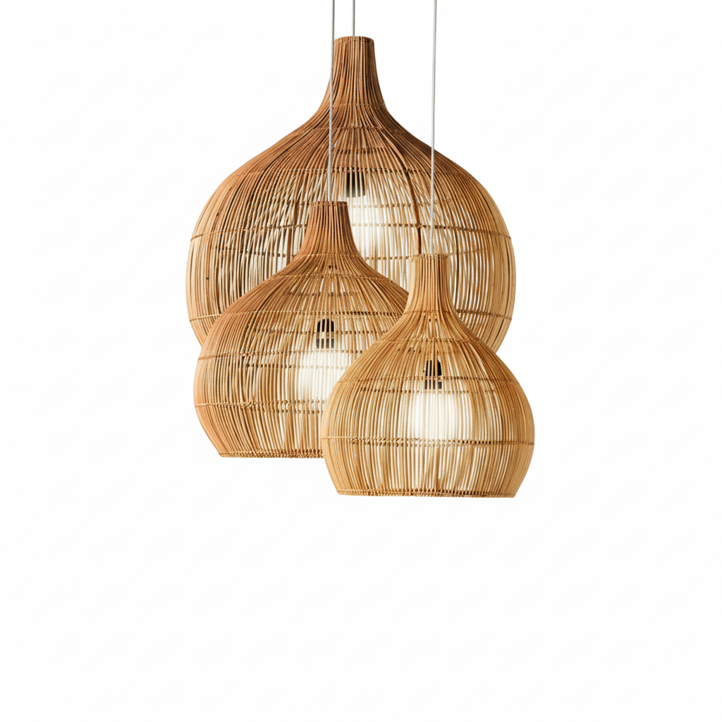 Suspension en Osier Japonais Fait Main | OLOA