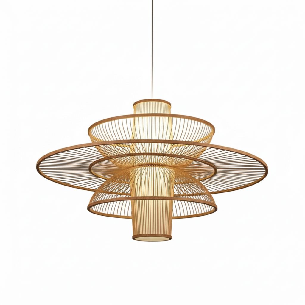 Suspension en Osier et Bambou | UTO