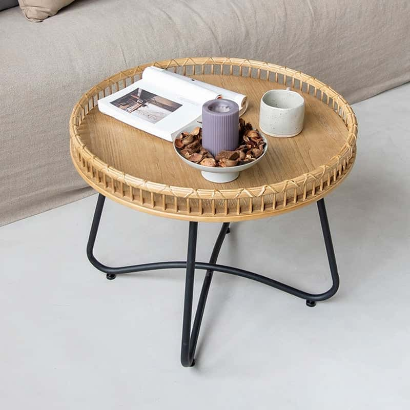 Table Basse Osier Ronde