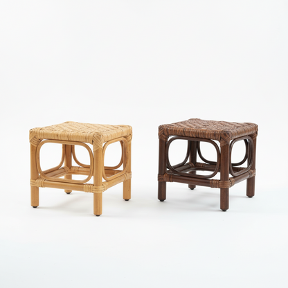 Tabouret en Osier Artisan | BILAMO