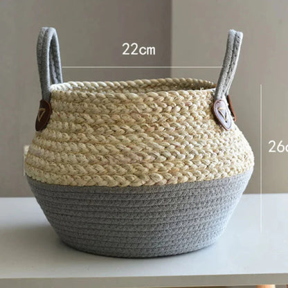 Cache-Pot en Osier Pot de Fleur | MAONA