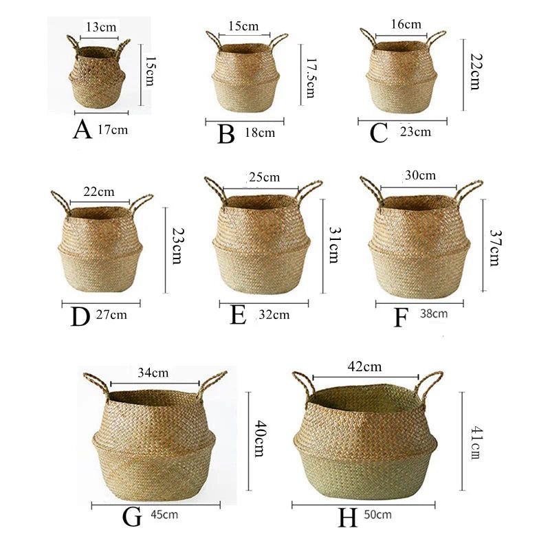 Panier en Osier Cache-Pot | SÉLIA